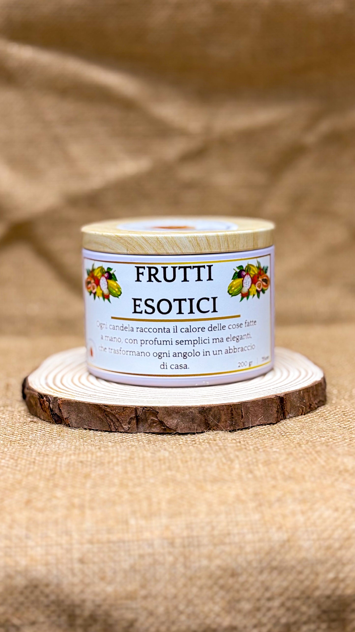 Candela profumata - Frutti Esotici