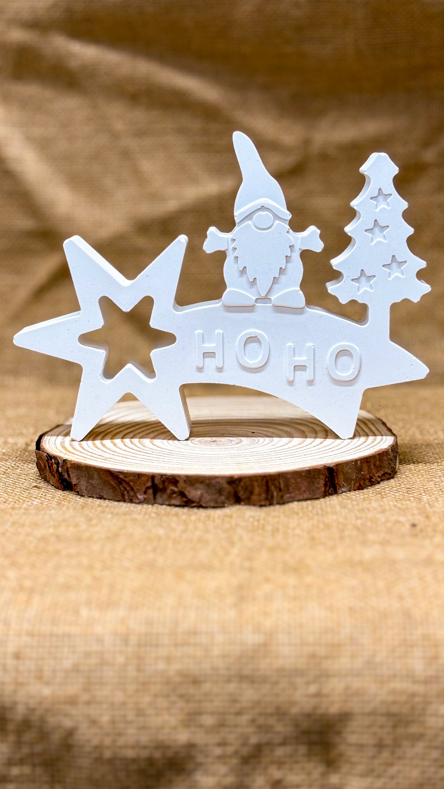 Stella Cometa - Decorazione in gesso ceramico