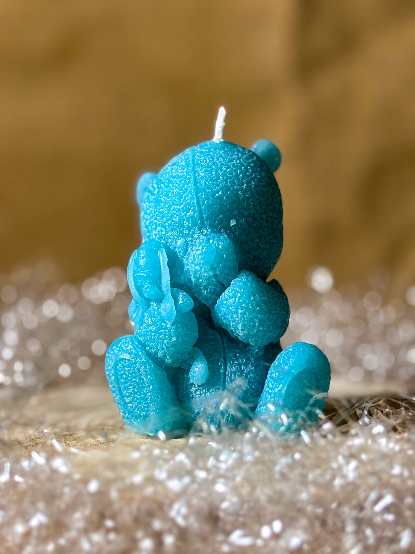 Candela Orsetto Coccoloso – Tenerezza in Fiamma