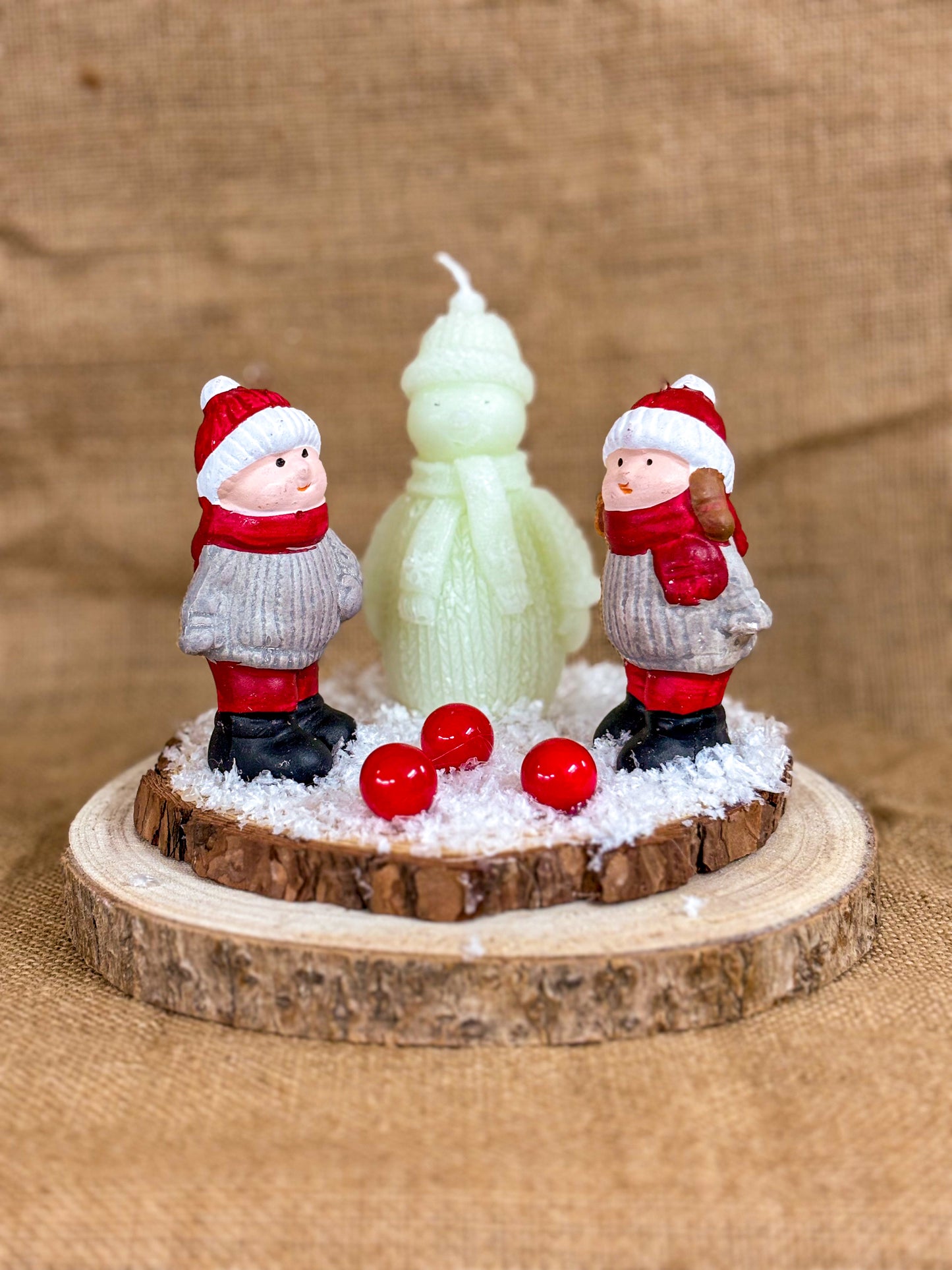 Centro Tavola “Giochi di Neve”