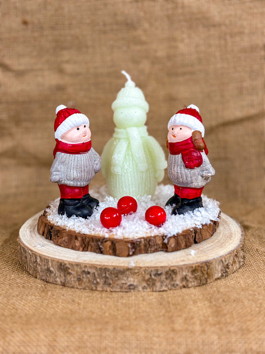 Centro Tavola “Giochi di Neve”