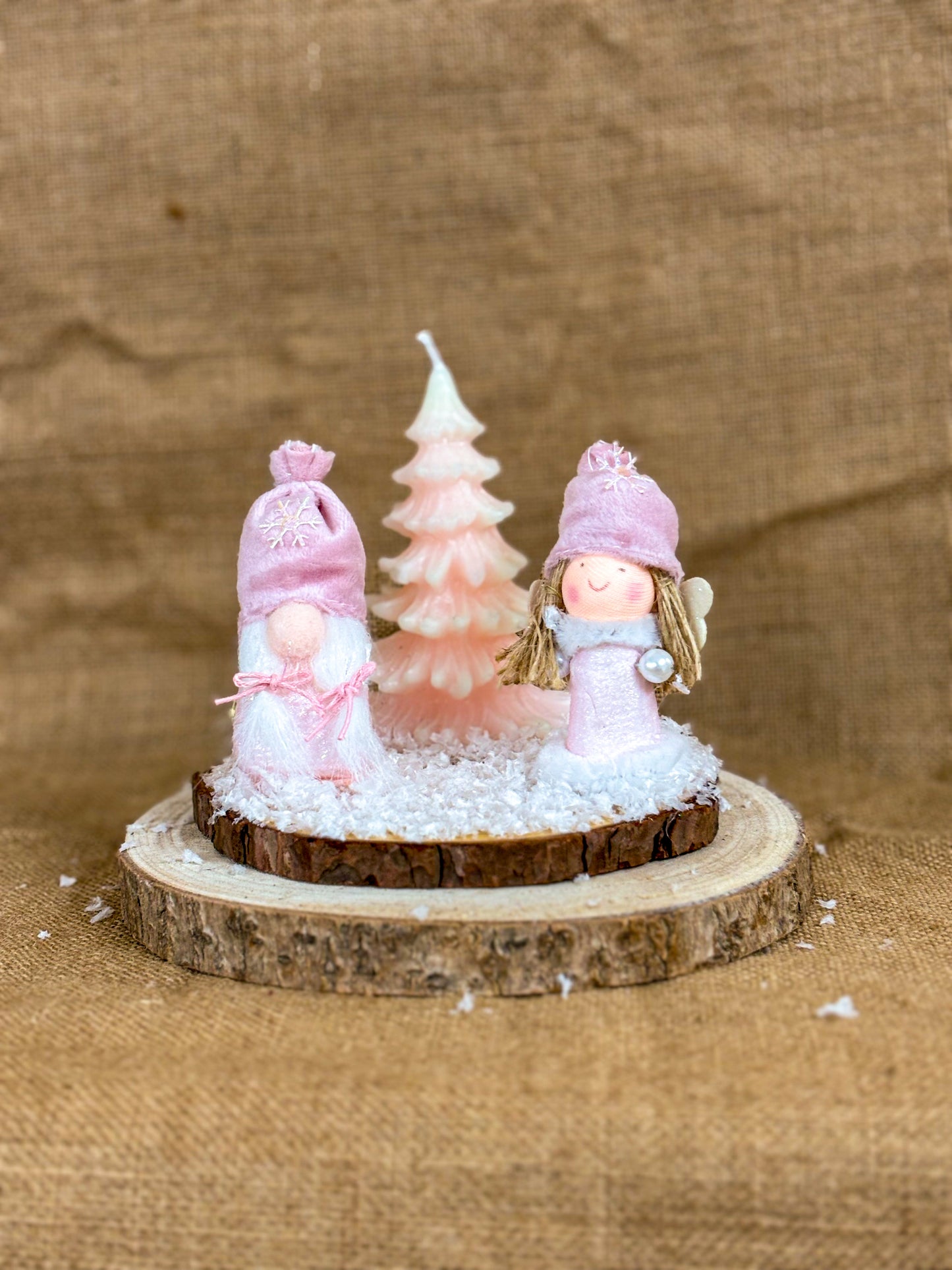 Centro Tavola “Angeli Rosa”