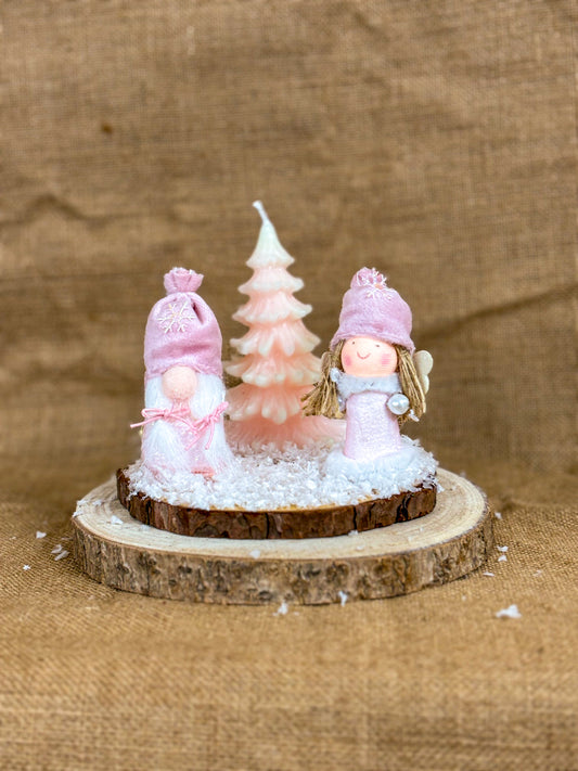 Centro Tavola “Angeli Rosa”