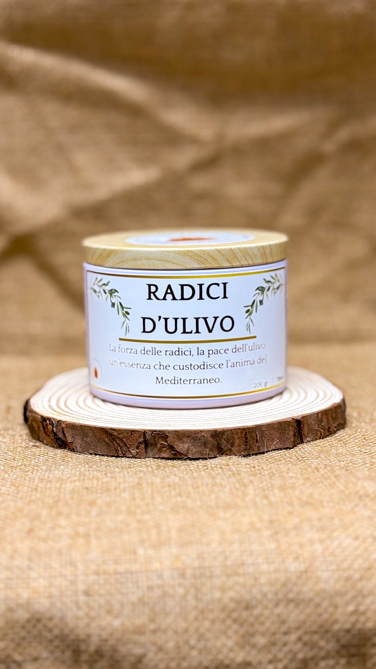 Candela profumata - Radici d’Ulivo