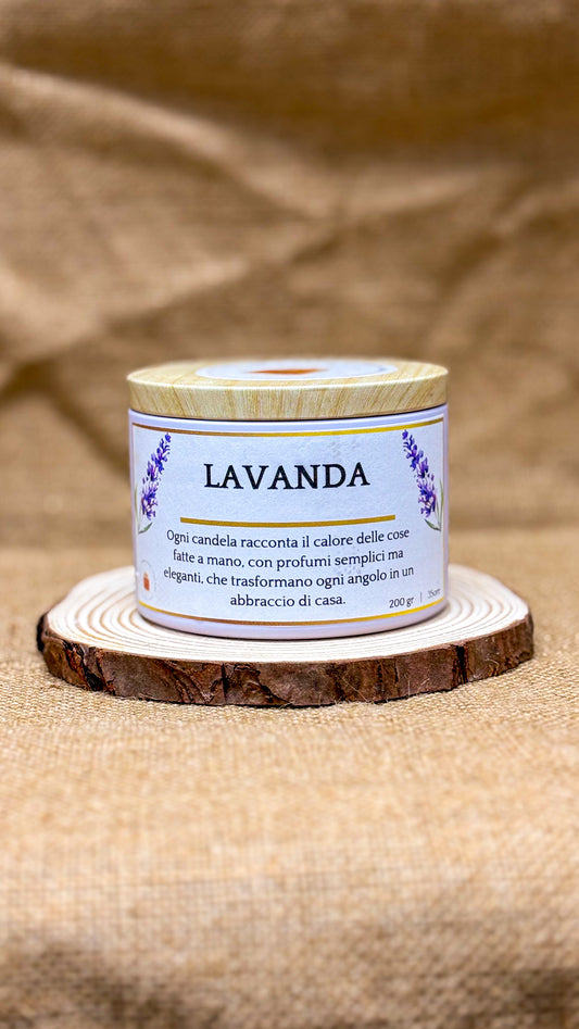Candela profumata - Lavanda