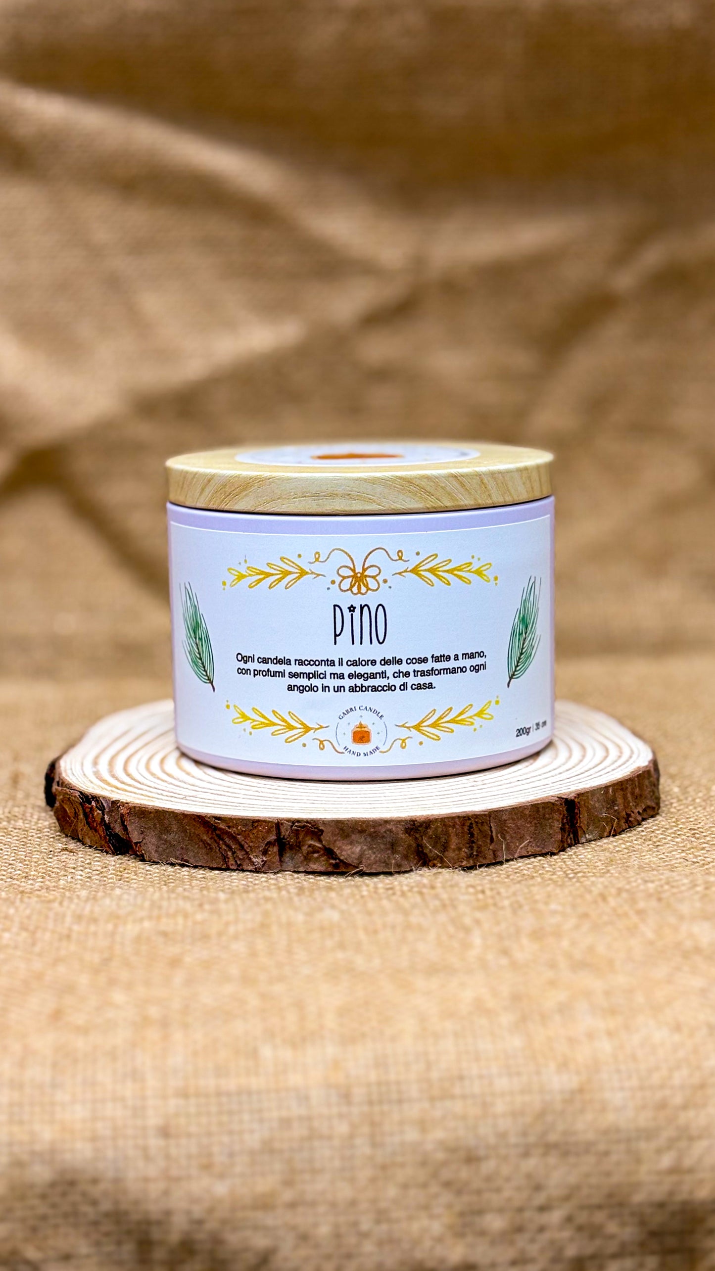 Candela profumata - Pino