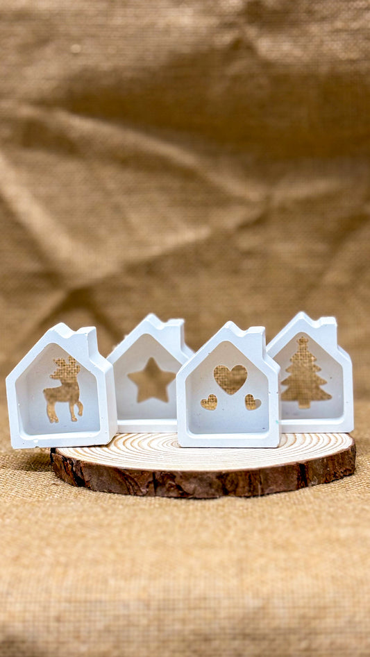 Casette Luminose - Decorazione in gesso ceramico