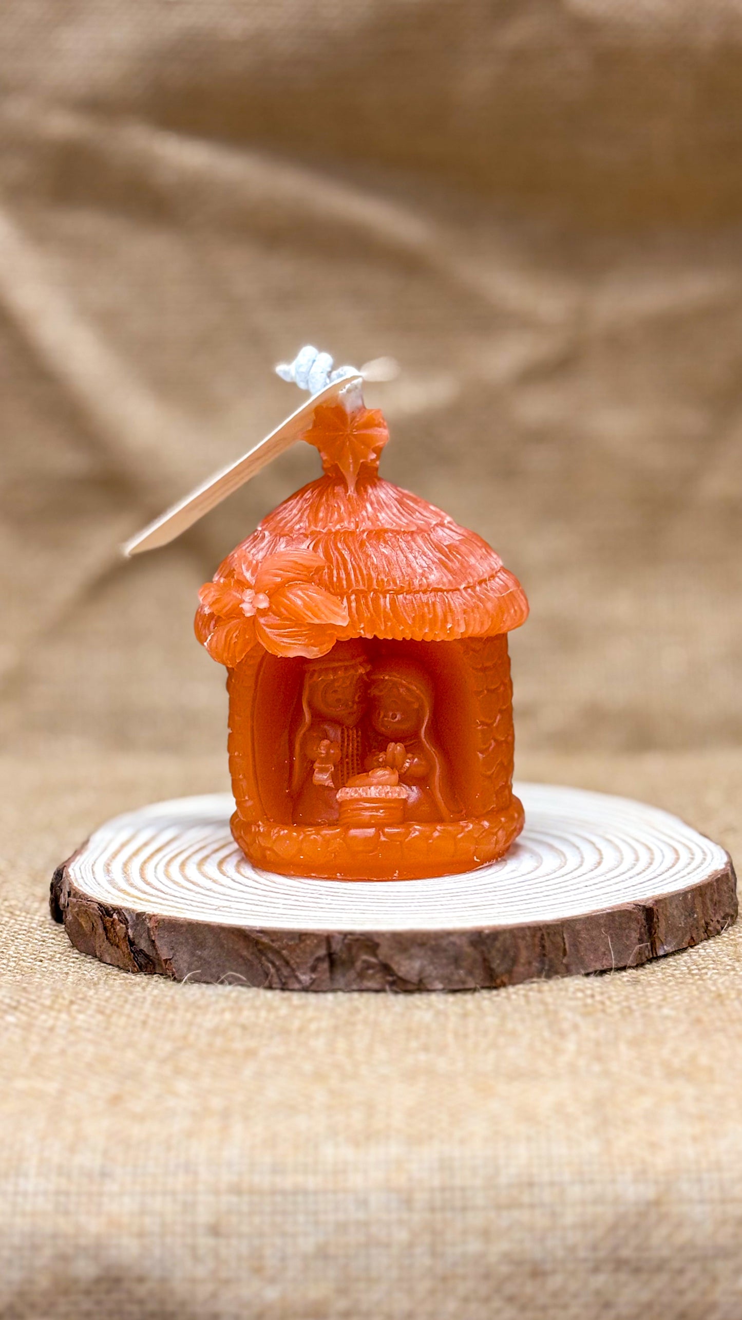 Candela Grotta con Natività