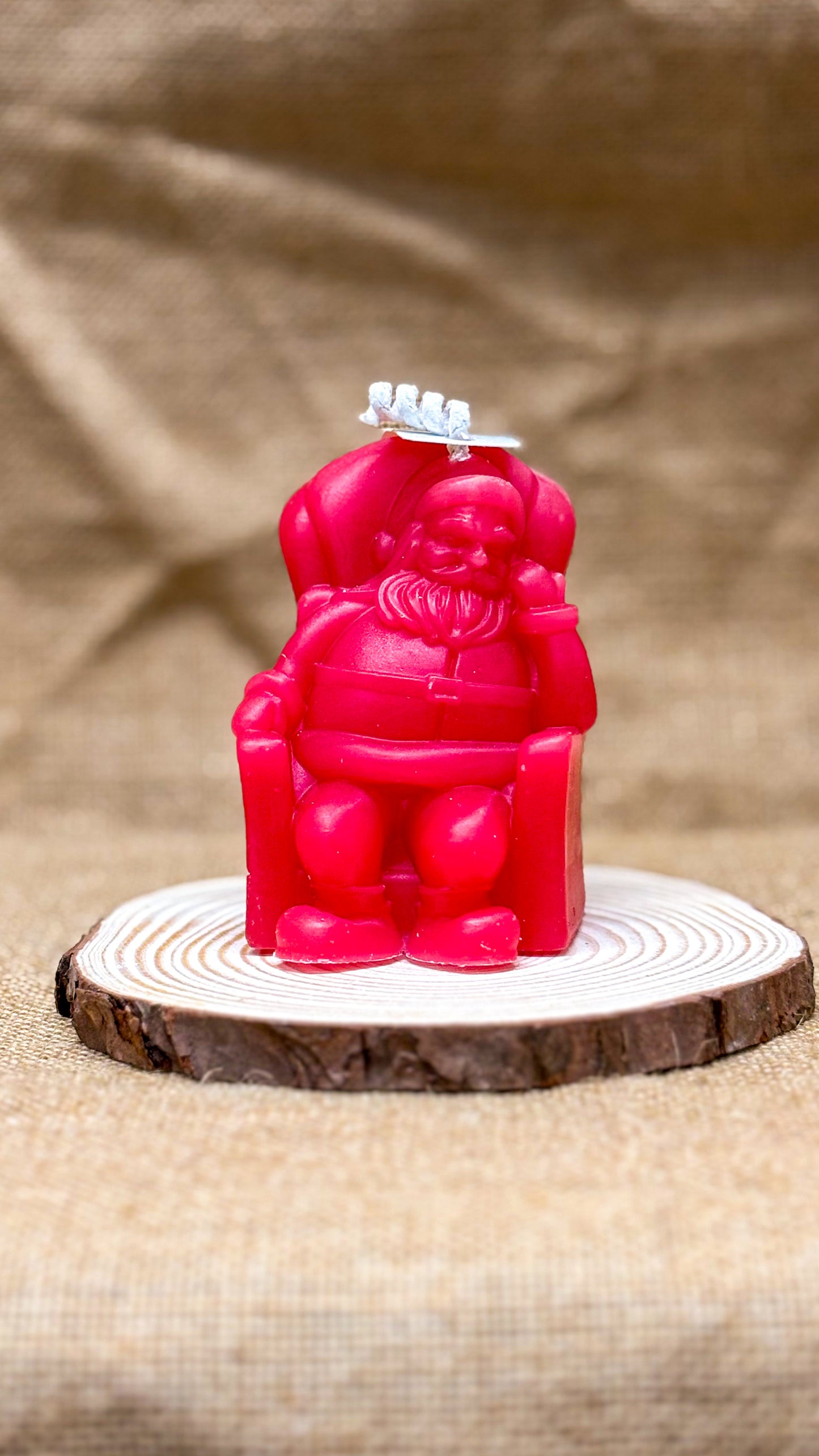 Candela “Babbo Natale Seduto”