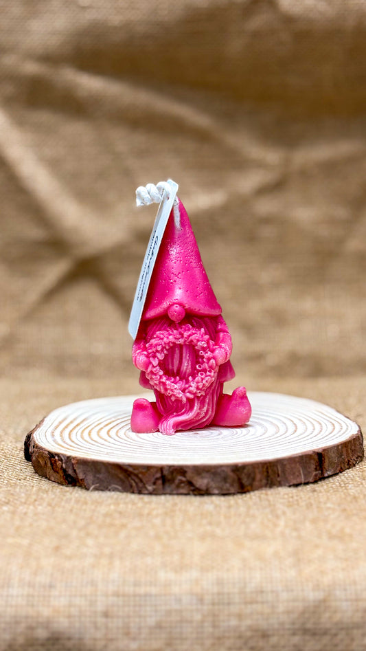 Gnomo delle Feste – Candela artigianale natalizia