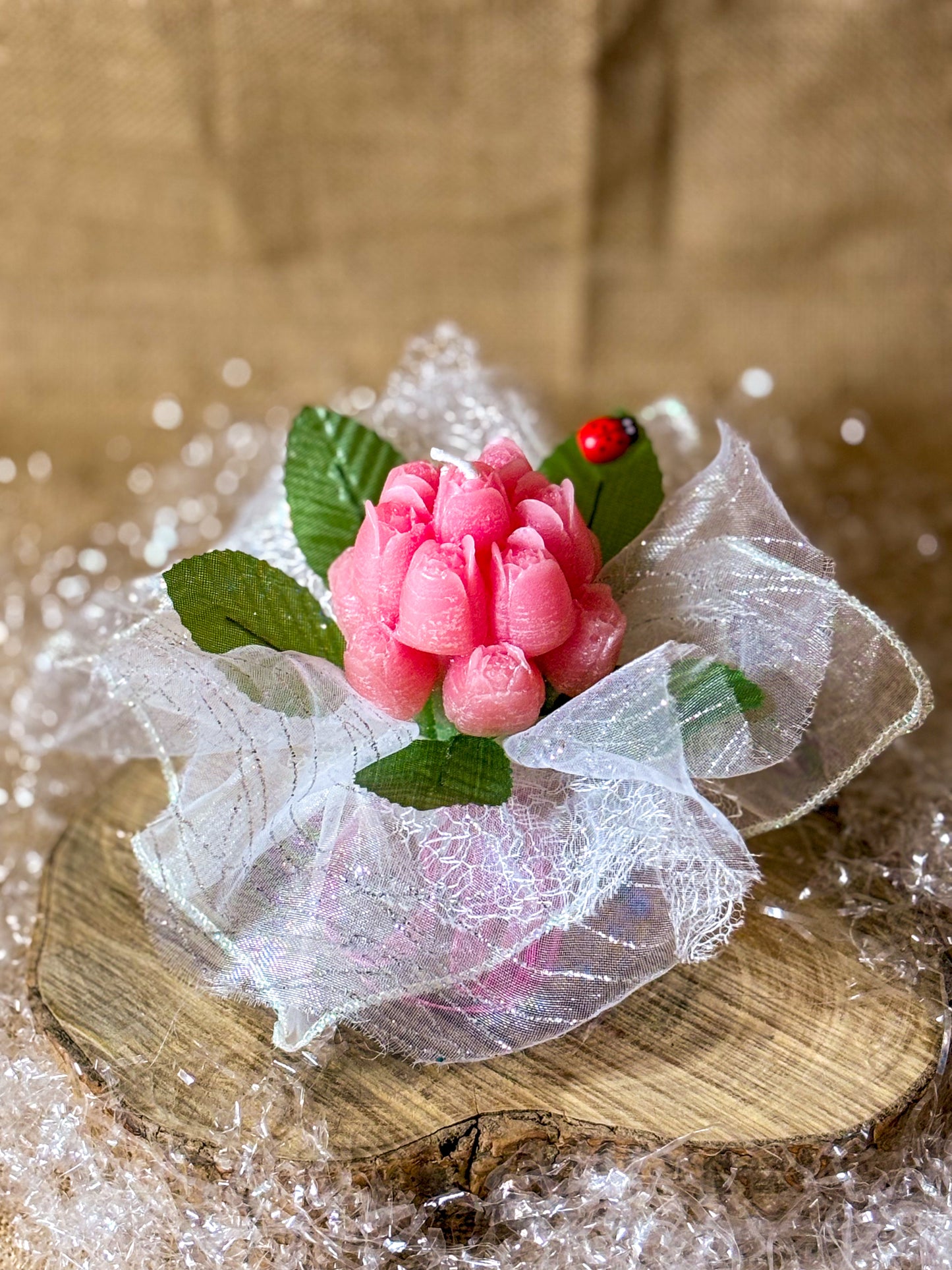 Mazzetto di Rose in Cera – Un tocco di Eleganza